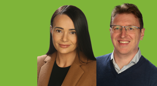 Ross Mulcahy and Natalija Duric