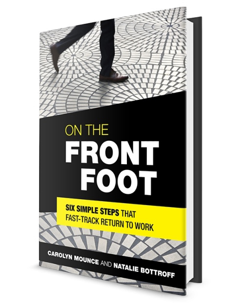 On The Front Foot book cover